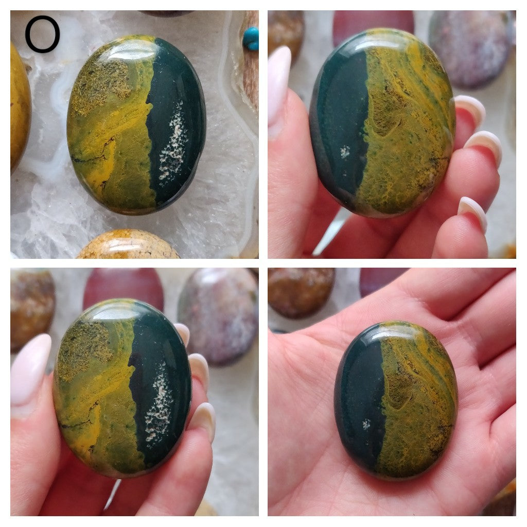 Ocean Jasper Palm Stones - Choose your Favorites - Simply Affinity