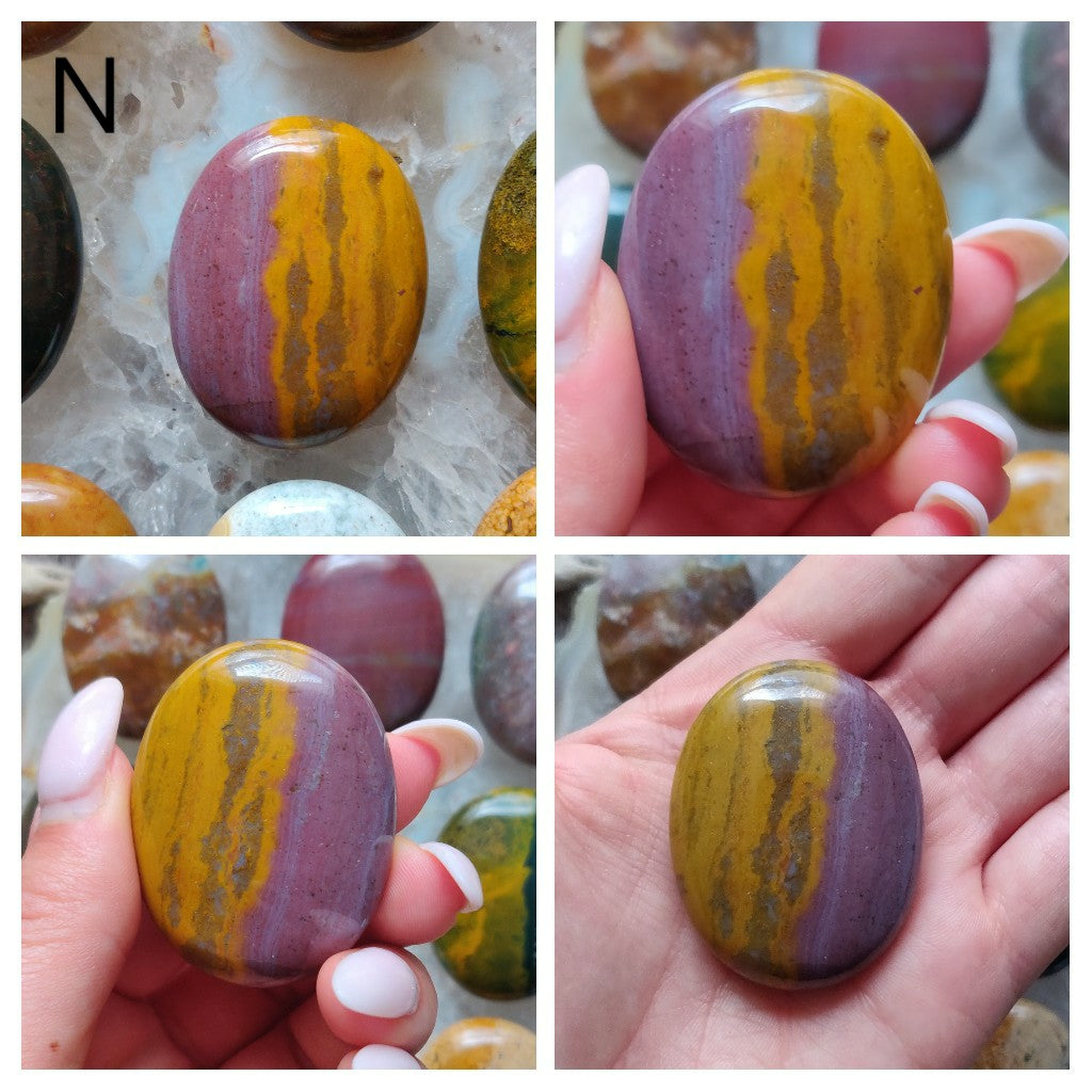 Ocean Jasper Palm Stones - Choose your Favorites - Simply Affinity