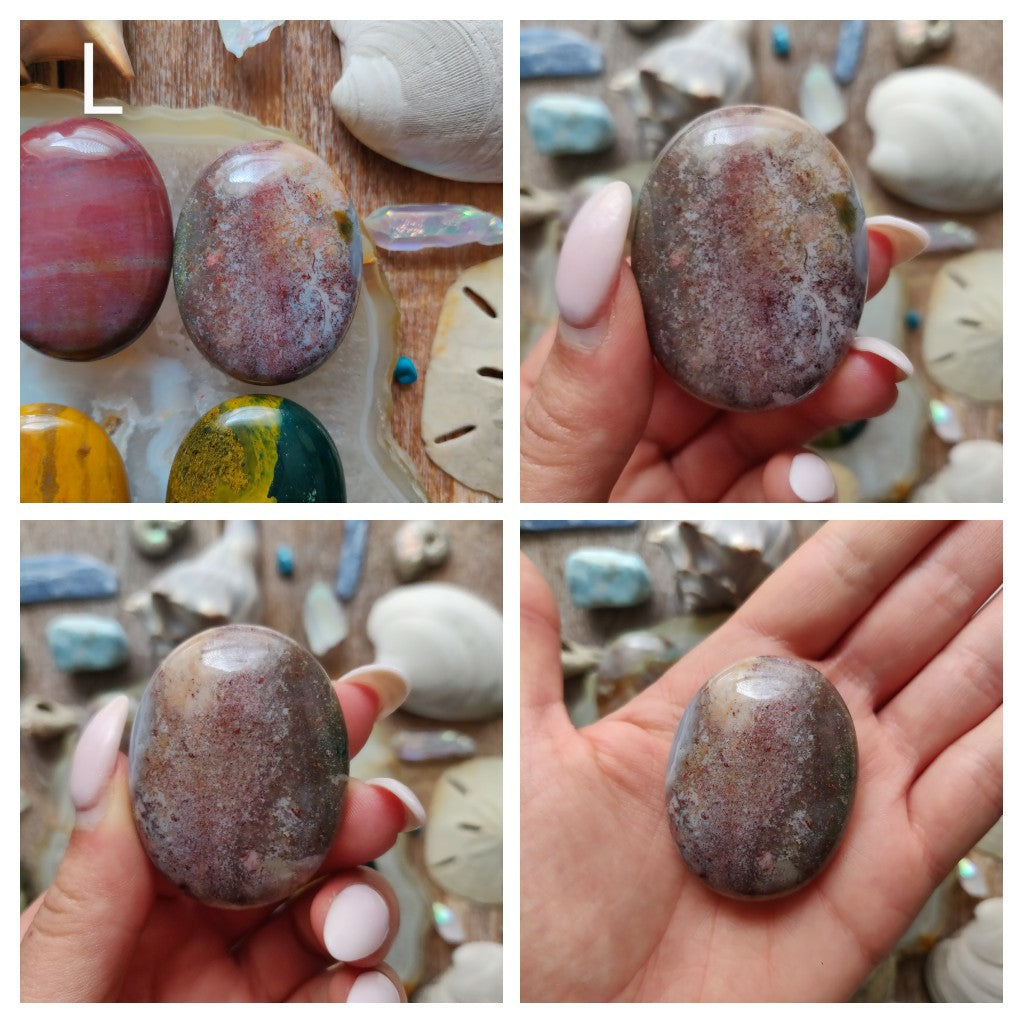 Ocean Jasper Palm Stones - Choose your Favorites - Simply Affinity