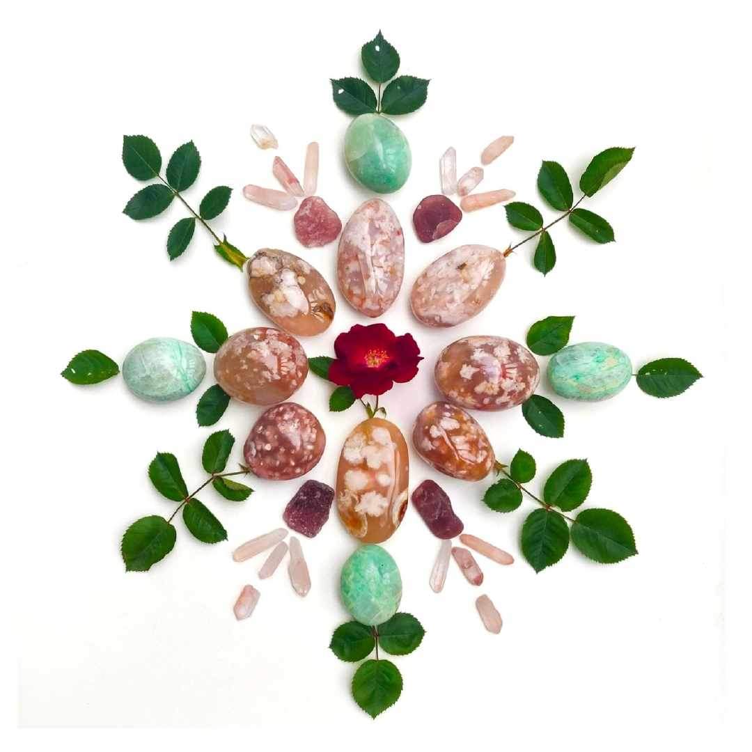 8x8 Crystal Grid Art Prints - Simply Affinity