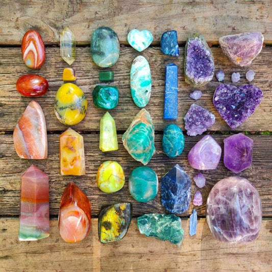 8x8 Crystal Grid Art Prints - Simply Affinity