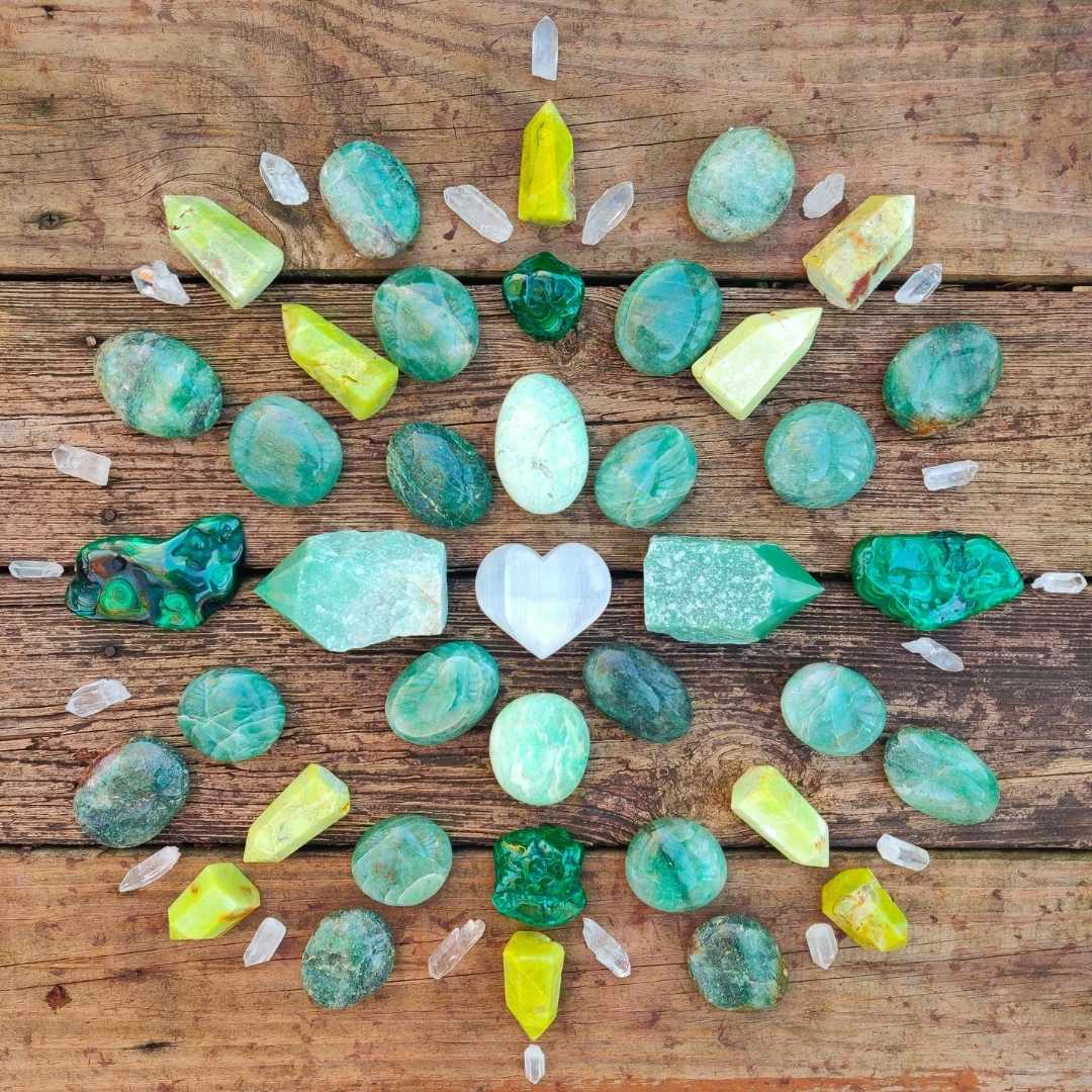 8x8 Crystal Grid Art Prints - Simply Affinity