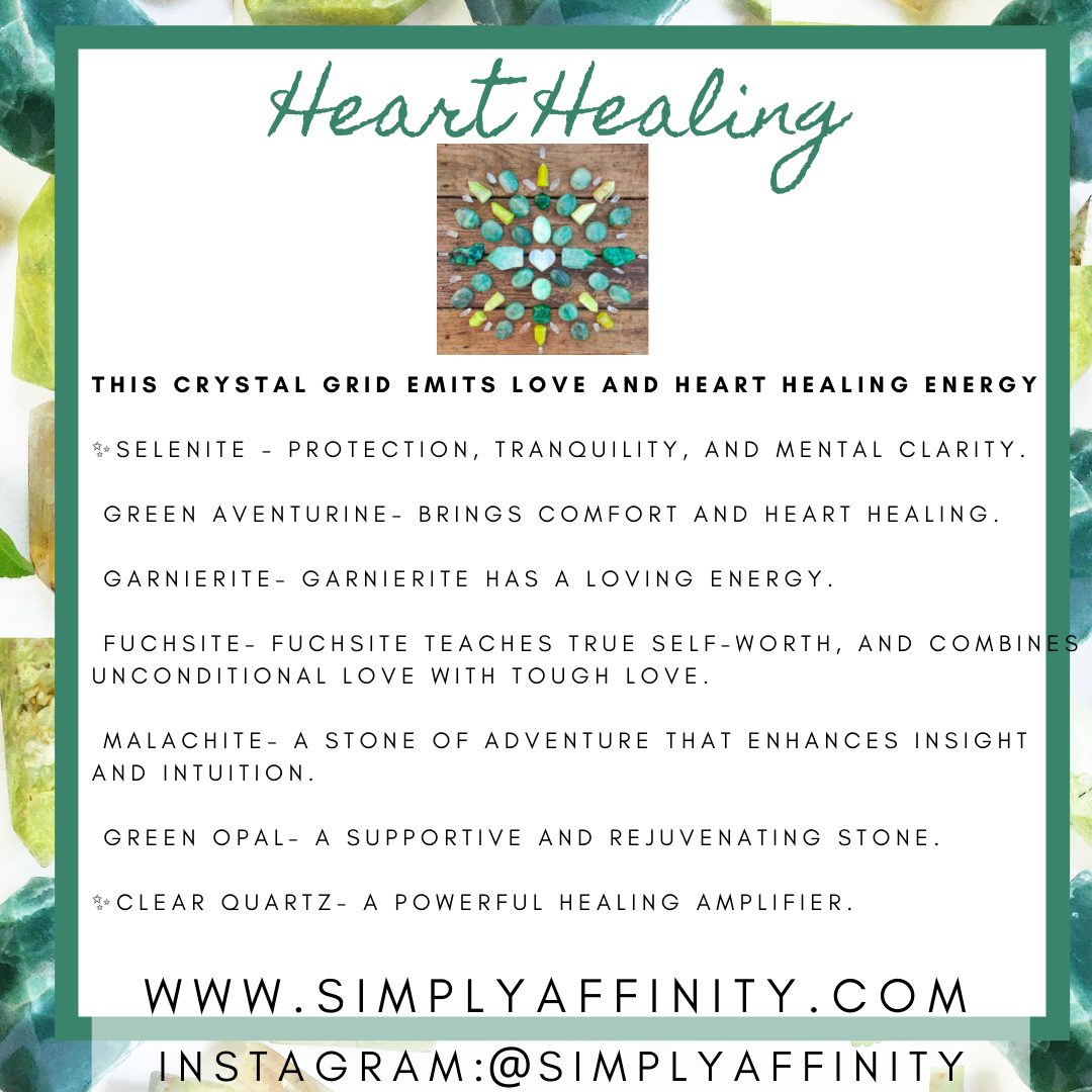 8x8 Crystal Grid Art Prints - Simply Affinity