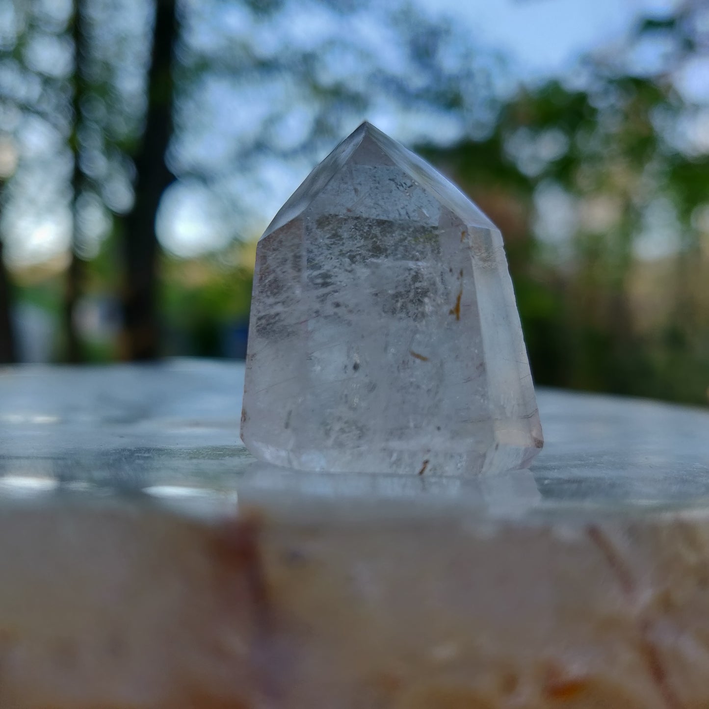 Rutilated Quartz Point (#8)