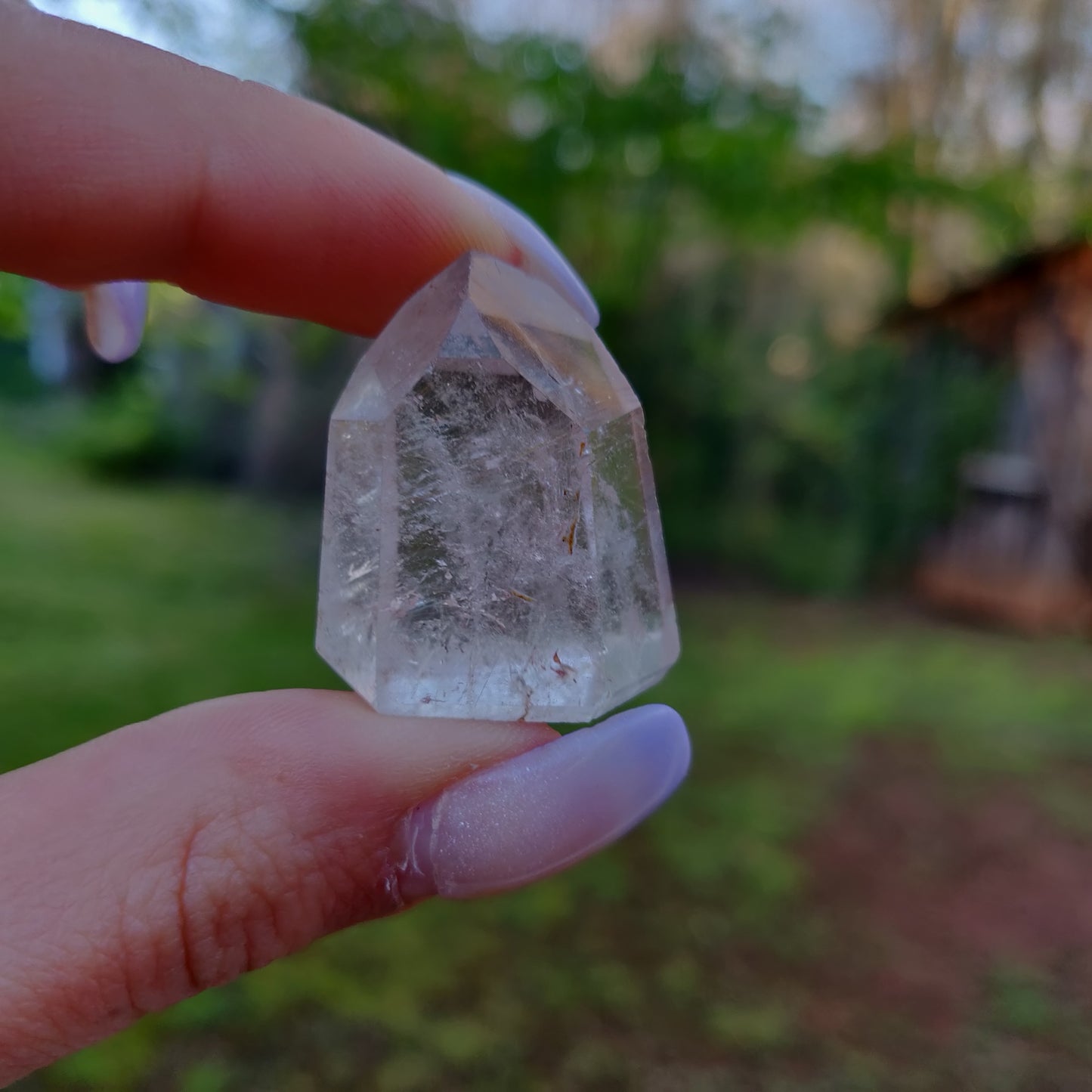 Rutilated Quartz Point (#8)