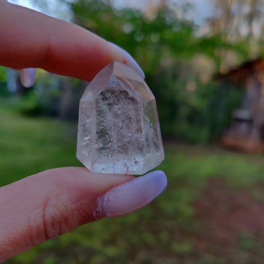 Rutilated Quartz Point (#8)