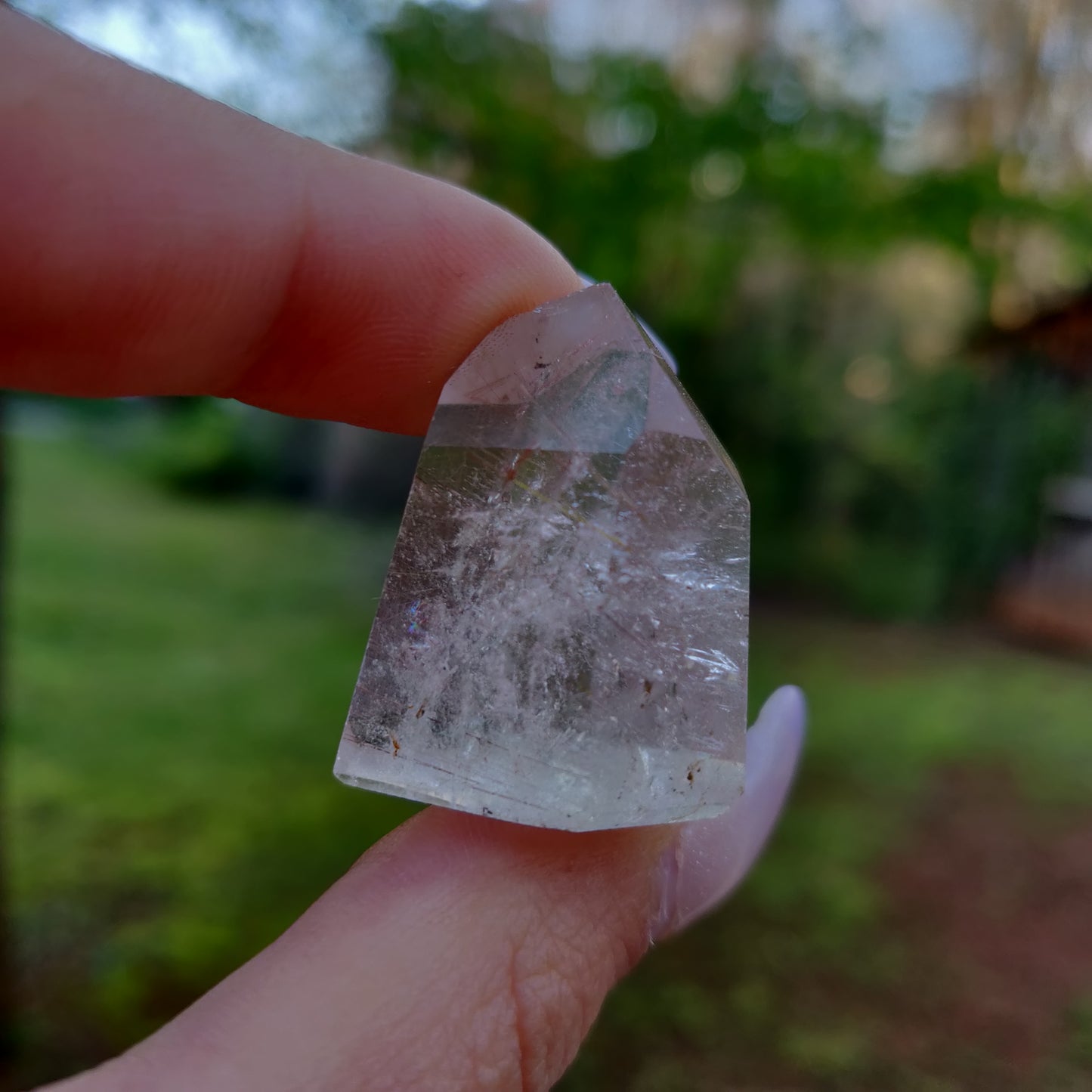 Rutilated Quartz Point (#8)