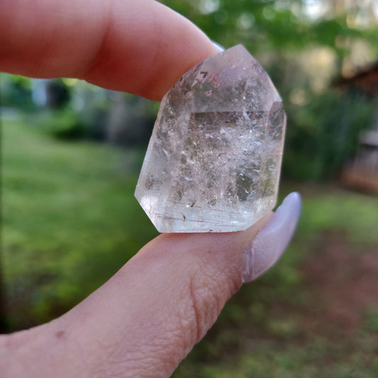 Rutilated Quartz Point (#8)