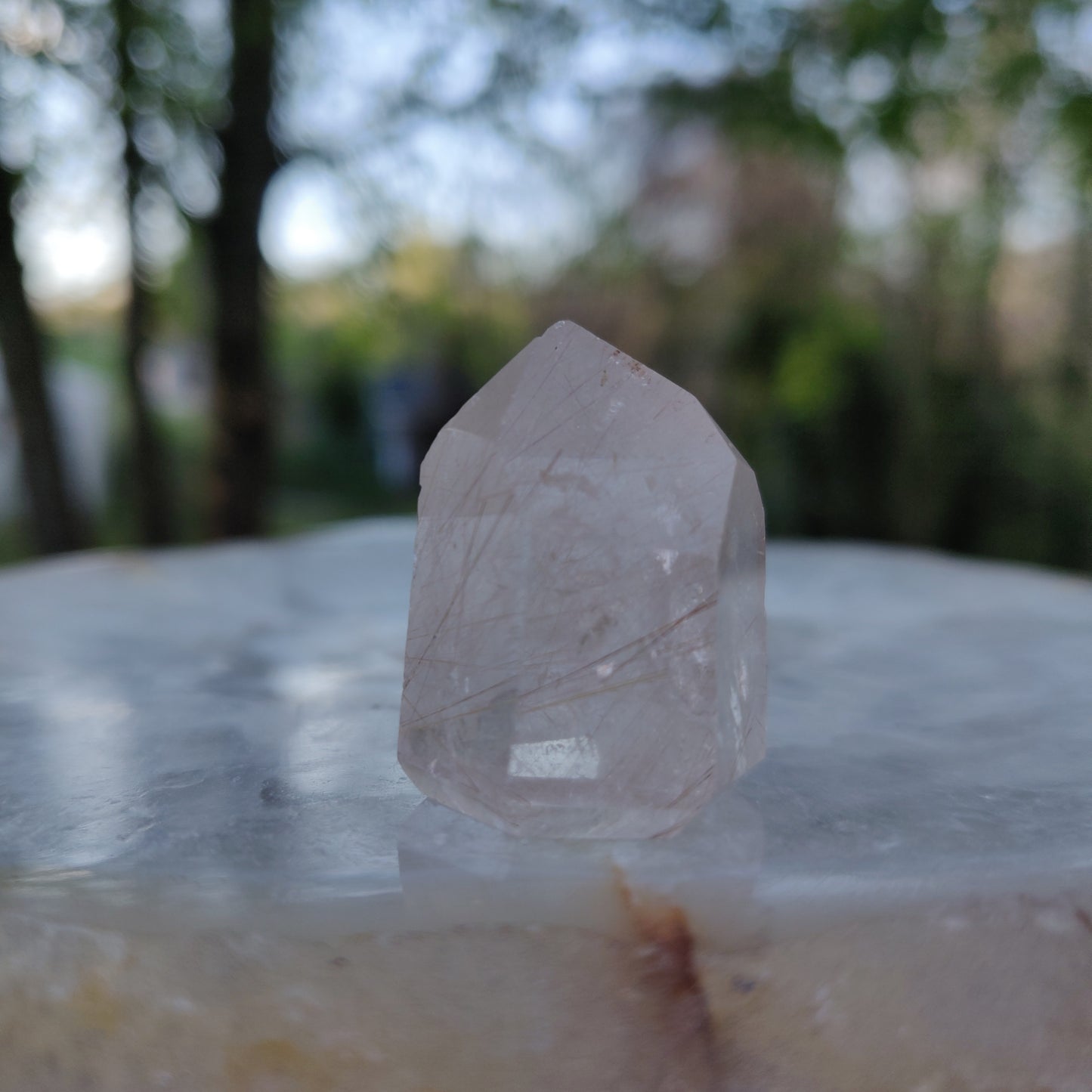 Rutilated Quartz Point (#7)