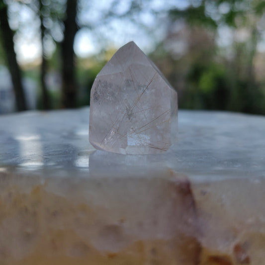 Rutilated Quartz Point (#7)
