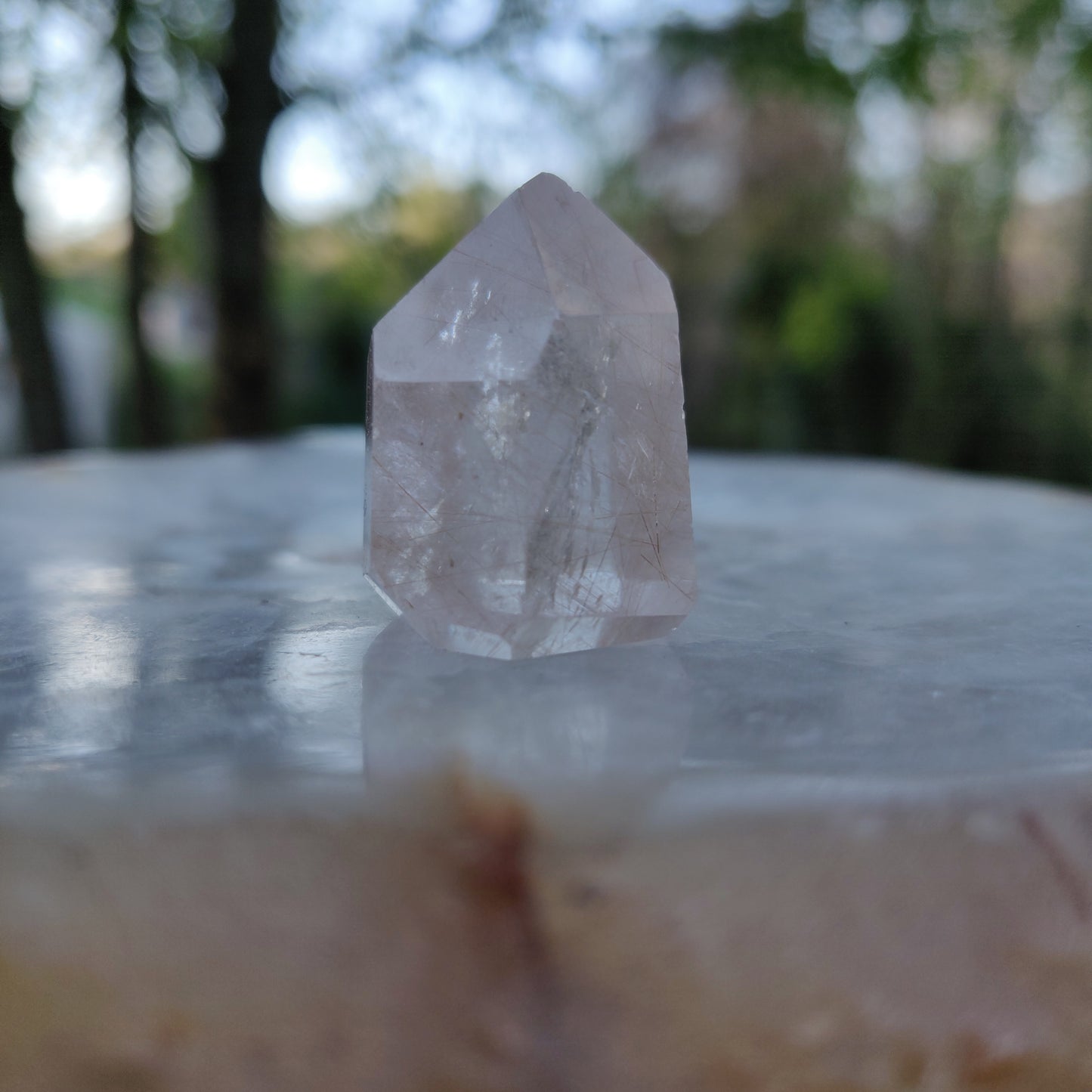 Rutilated Quartz Point (#7)