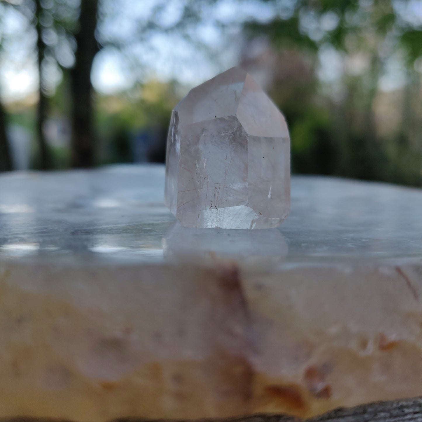 Rutilated Quartz Point (#7)