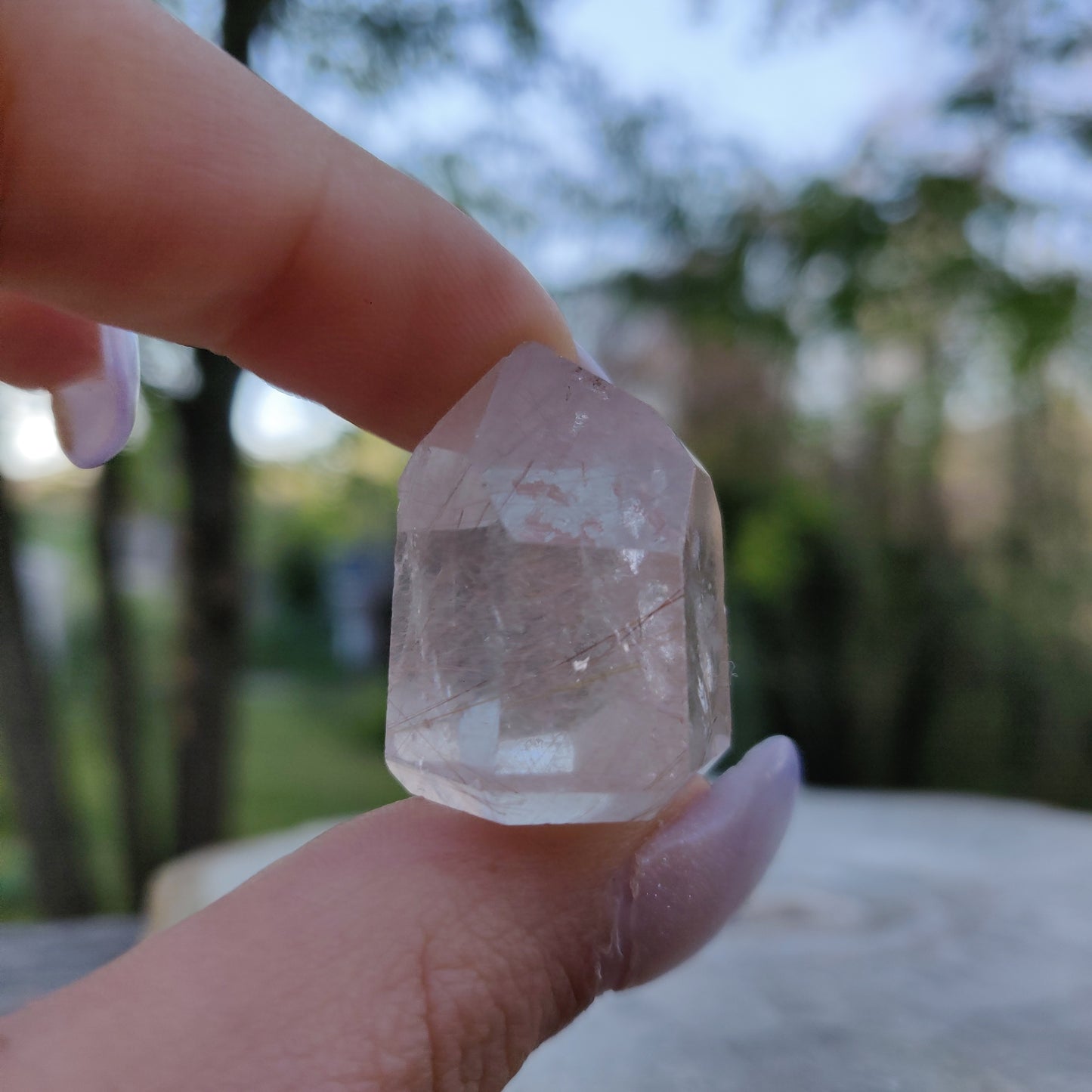 Rutilated Quartz Point (#7)