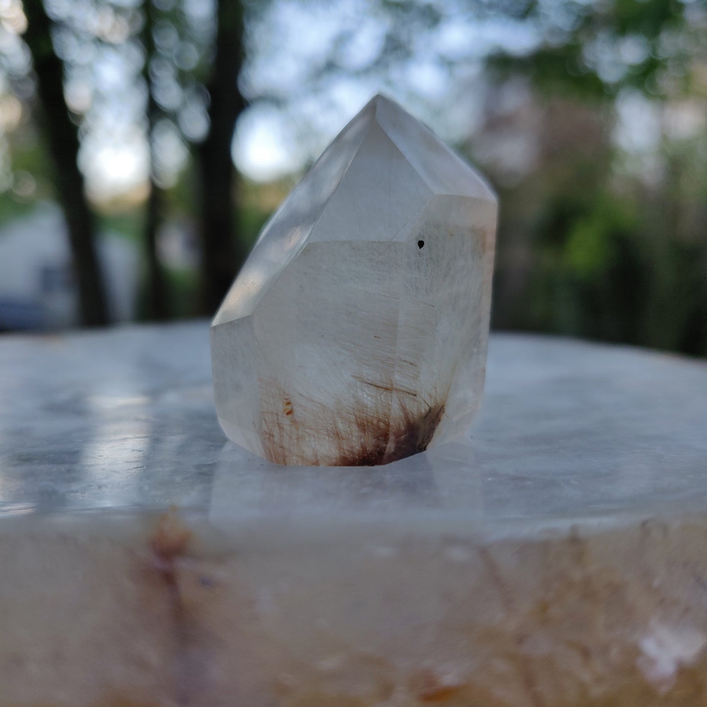Rutilated Quartz Point (#5)