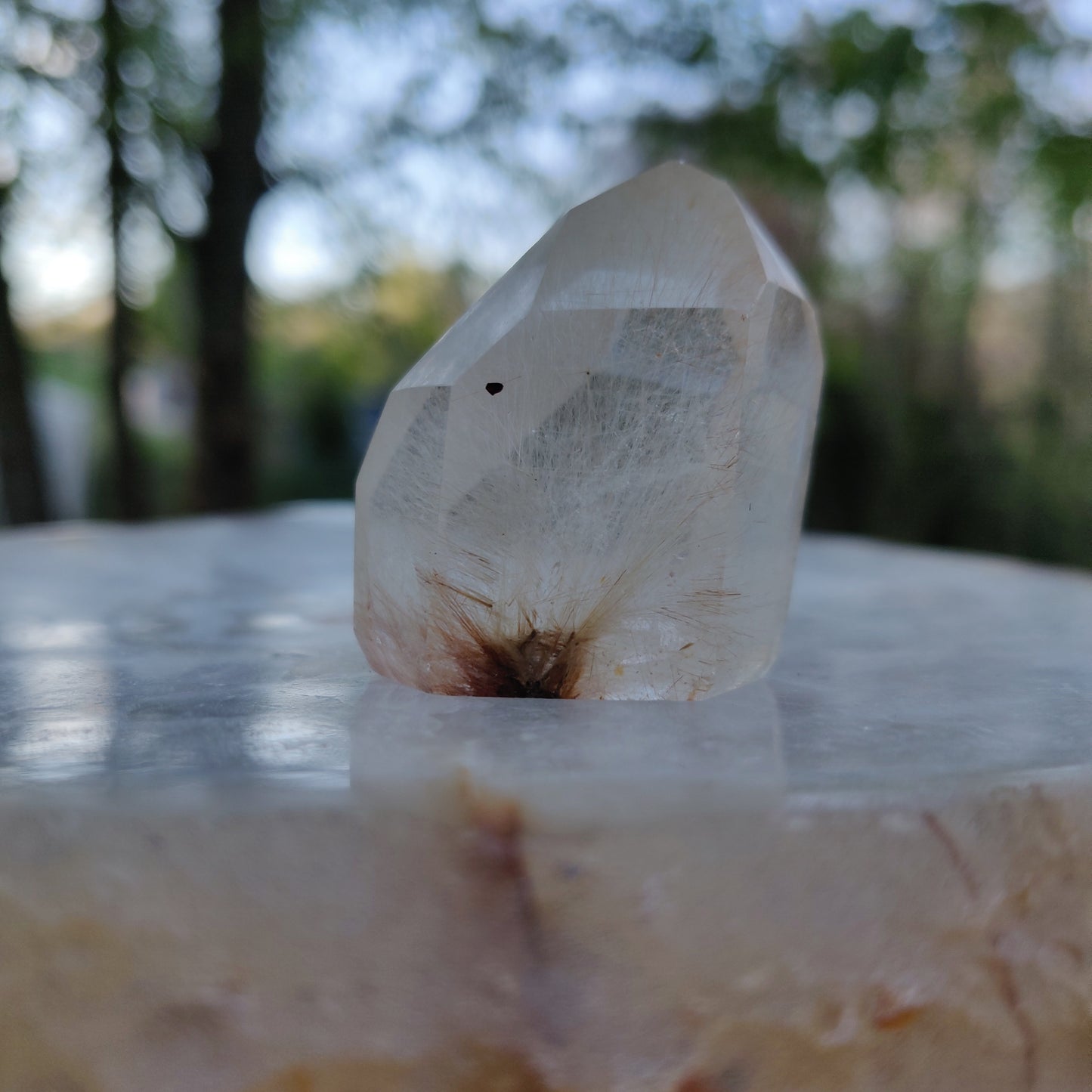 Rutilated Quartz Point (#5)