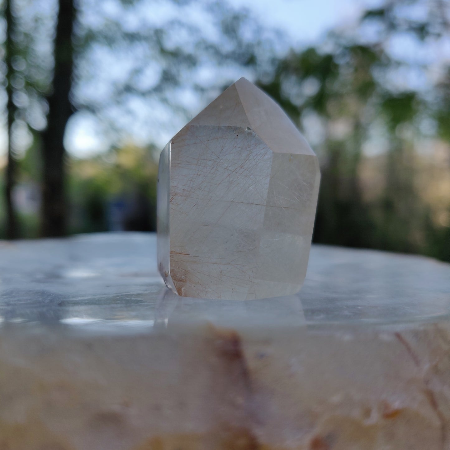 Rutilated Quartz Point (#5)