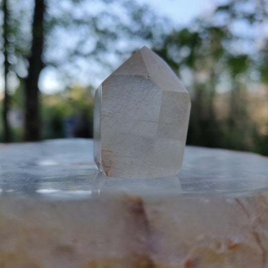 Rutilated Quartz Point (#5)