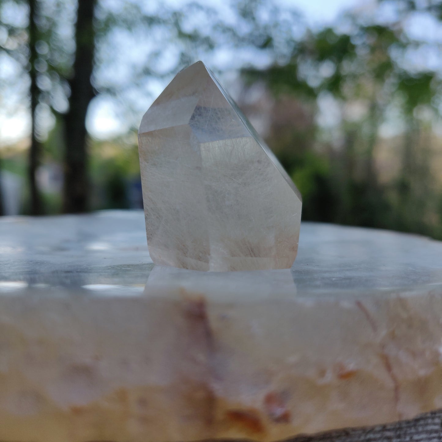 Rutilated Quartz Point (#5)