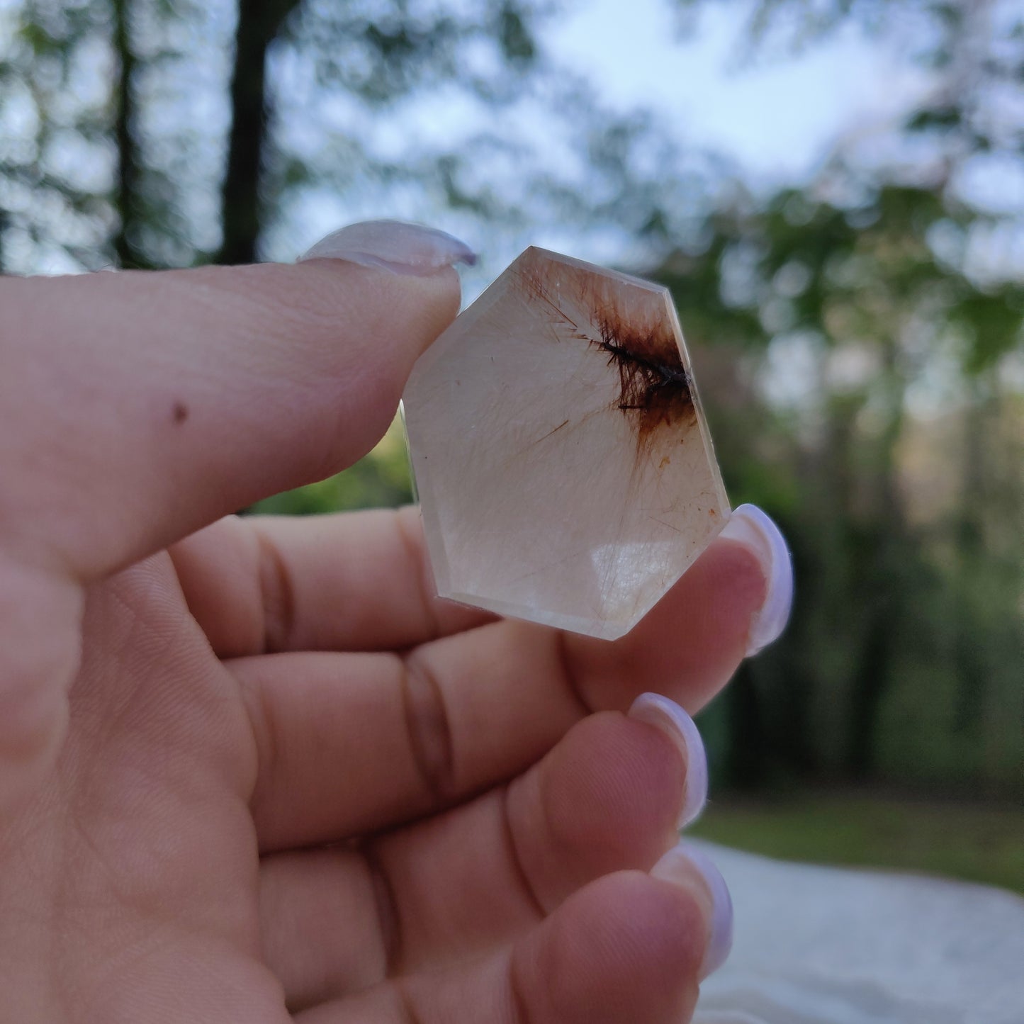Rutilated Quartz Point (#5)