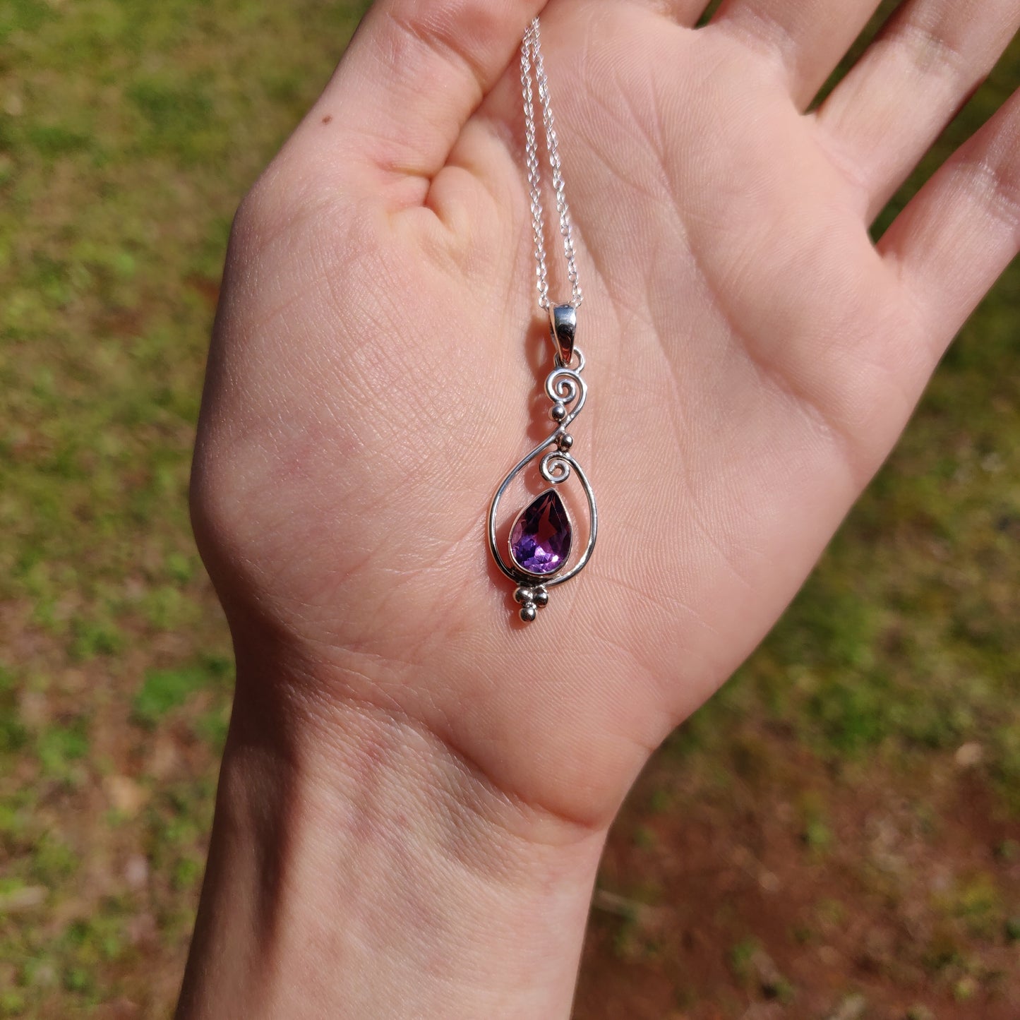 Amethyst Pendant (#3) - Simply Affinity