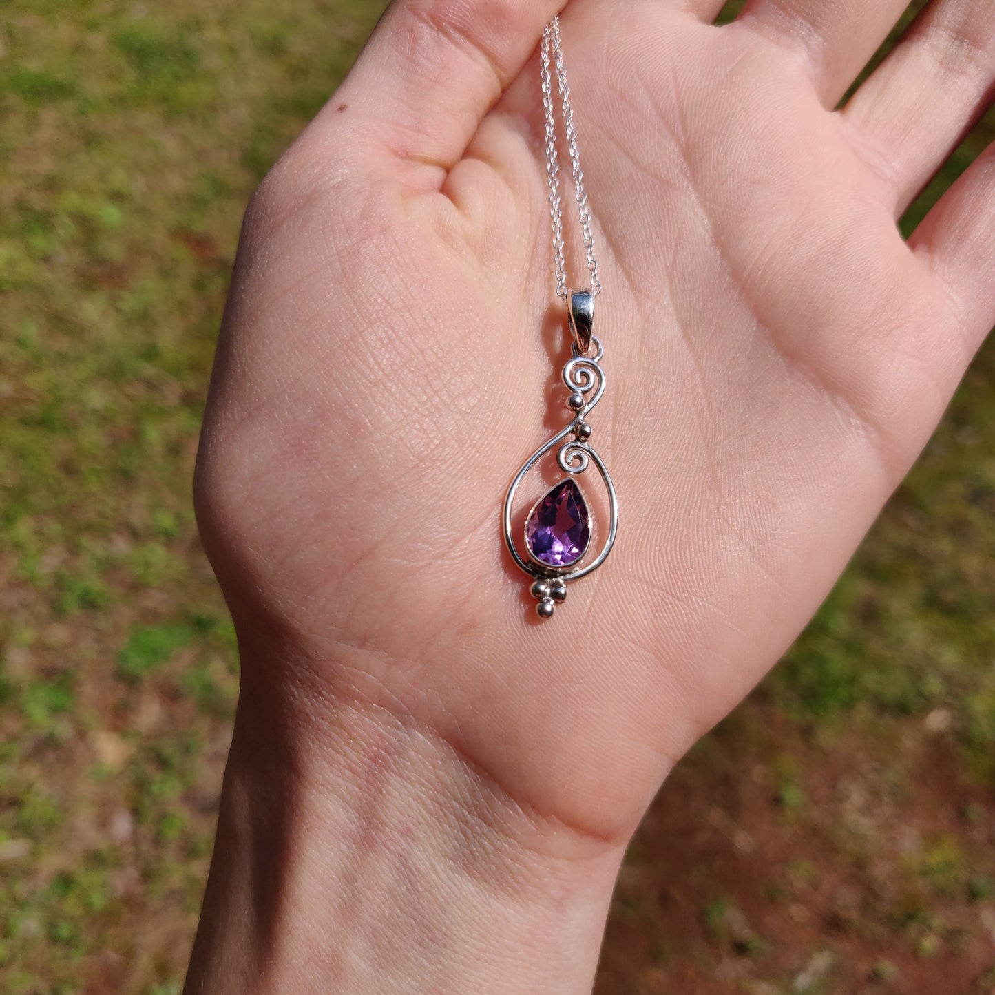 Amethyst Pendant (#3) - Simply Affinity