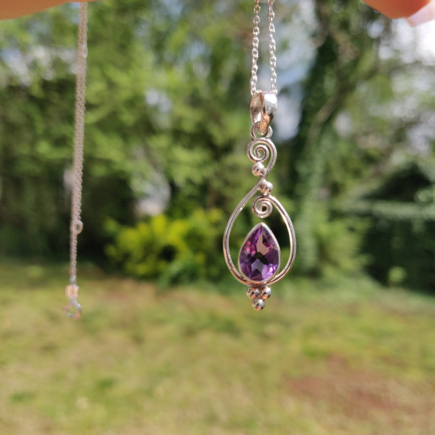 Amethyst Pendant (#3) - Simply Affinity