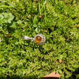 Baltic Amber Pendant in Sterling Silver (#6)