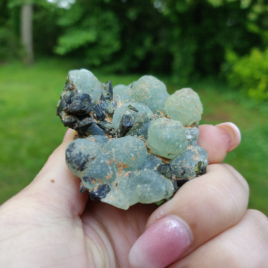 Prehnite Specimen in Epidote Matrix (#3)