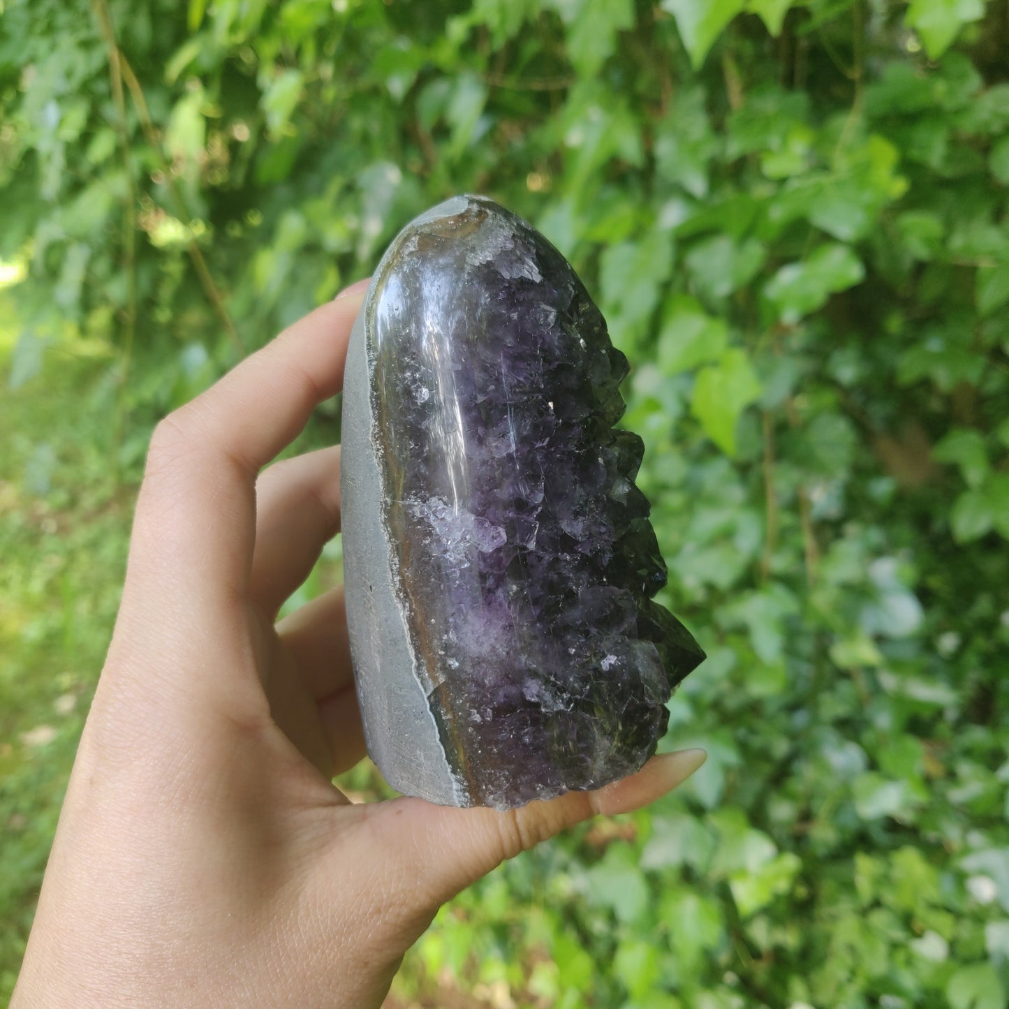 Amethyst Geode Free Form, Polished (#3) - Simply Affinity