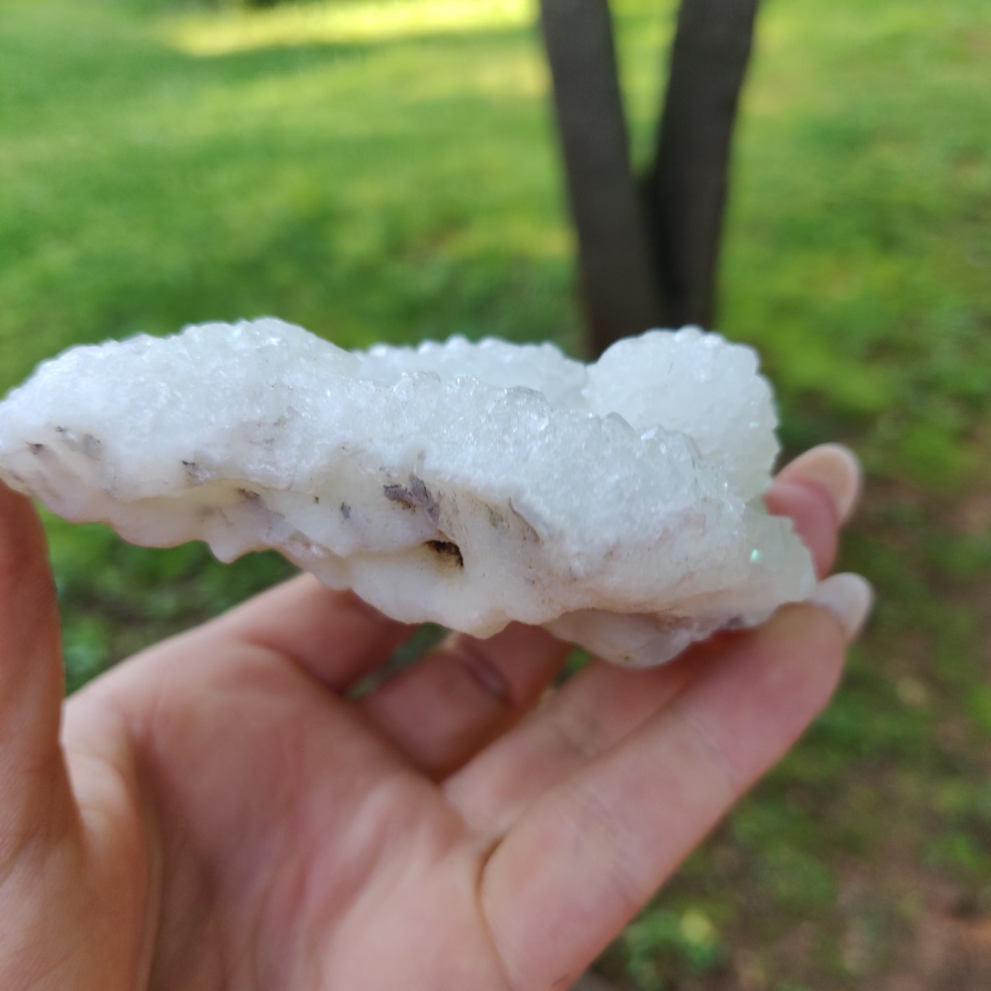 Anandalite Cluster, Natural Aurora Quartz Cluster (#1) - Simply Affinity