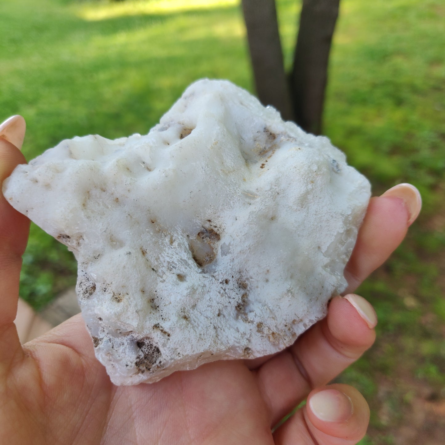 Anandalite Cluster, Natural Aurora Quartz Cluster (#1) - Simply Affinity