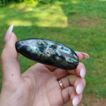 Labradorite Palm Stone (#M5)