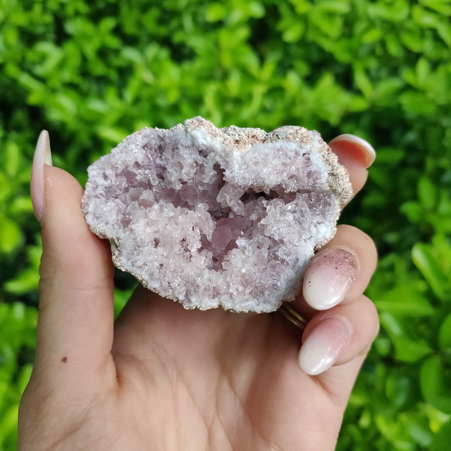 Pink Amethyst Geode (#4)