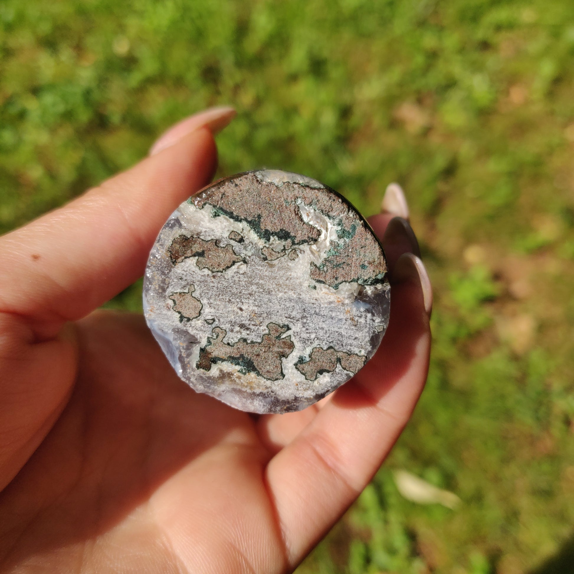 Amethyst Druzy Cylinder (#6) - Simply Affinity