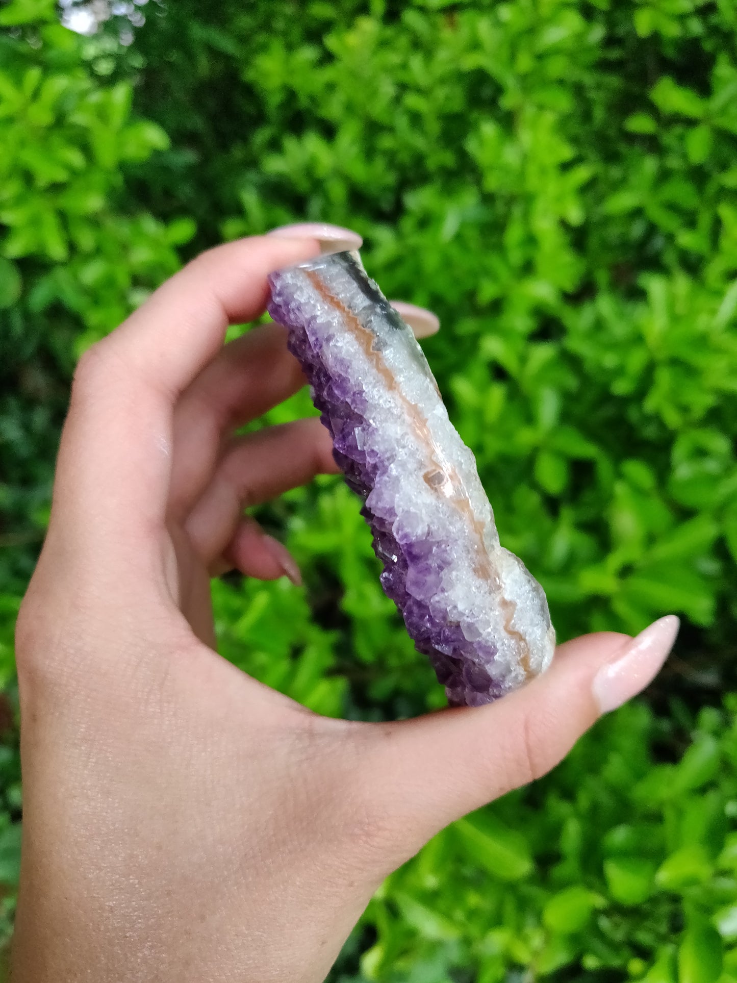 Amethyst Geode Heart (#M2) - Simply Affinity