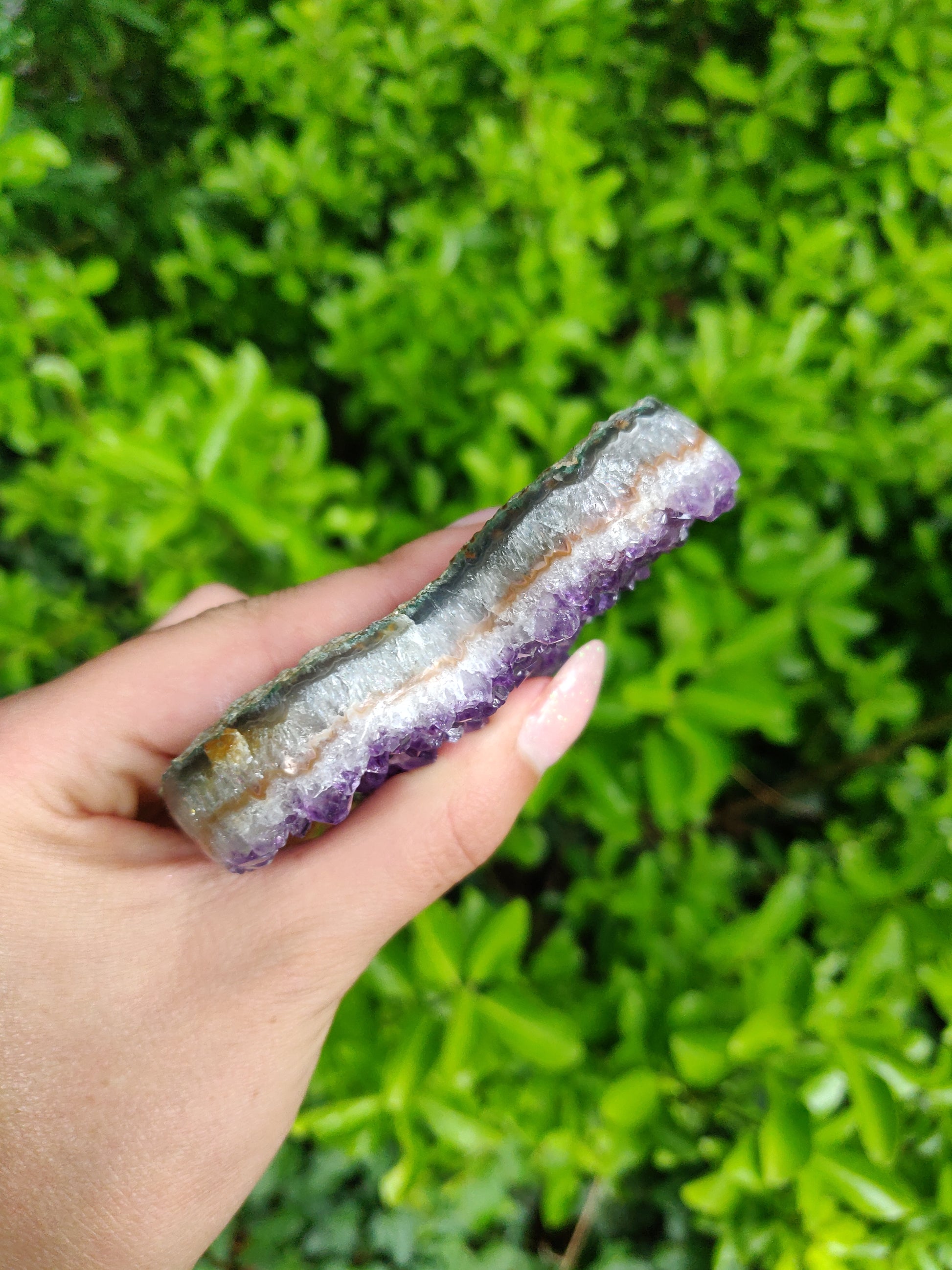 Amethyst Geode Heart (#M2) - Simply Affinity