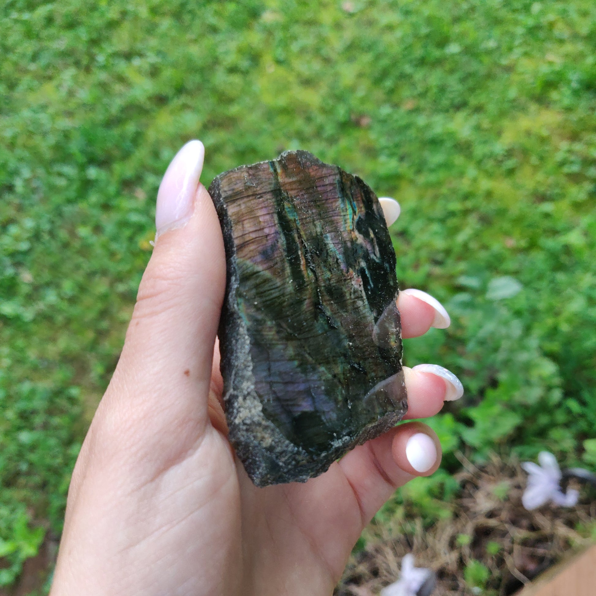 Purple Labradorite Slab (#J2) - Simply Affinity