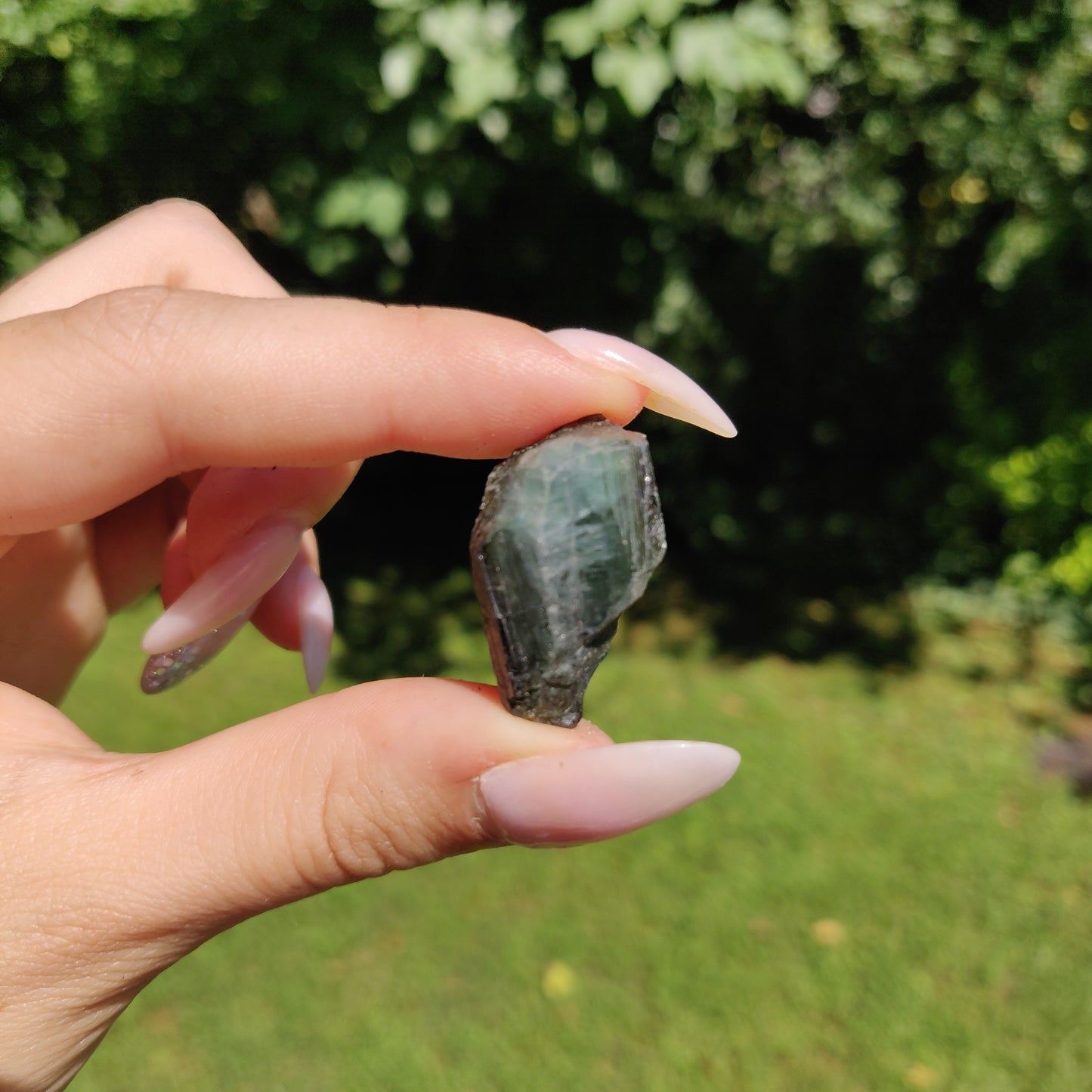 Raw Black & Green Tourmaline  (#J3)