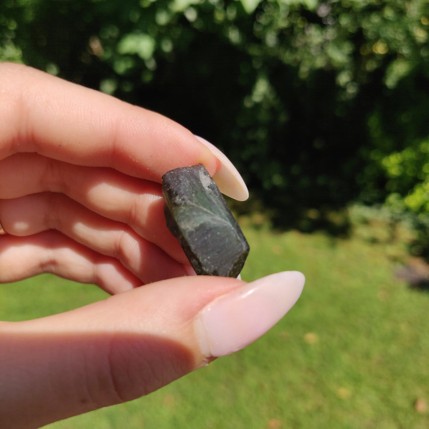 Raw Black & Green Tourmaline  (#J3)