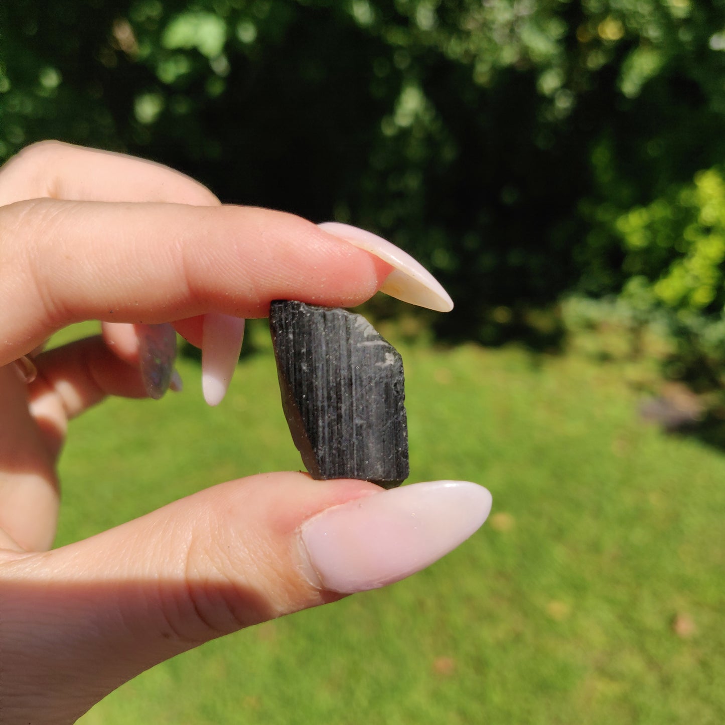 Raw Black & Green Tourmaline  (#J3)
