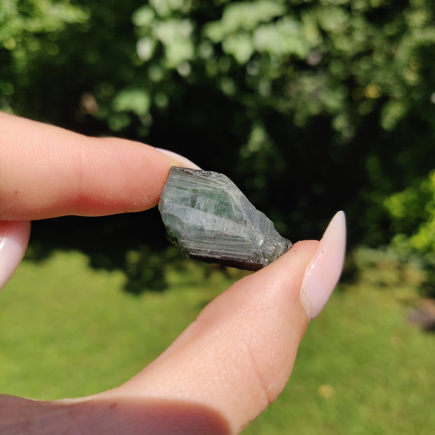 Raw Black & Green Tourmaline  (#J3)