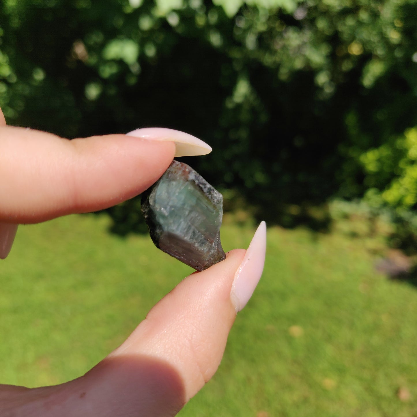 Raw Black & Green Tourmaline  (#J3)