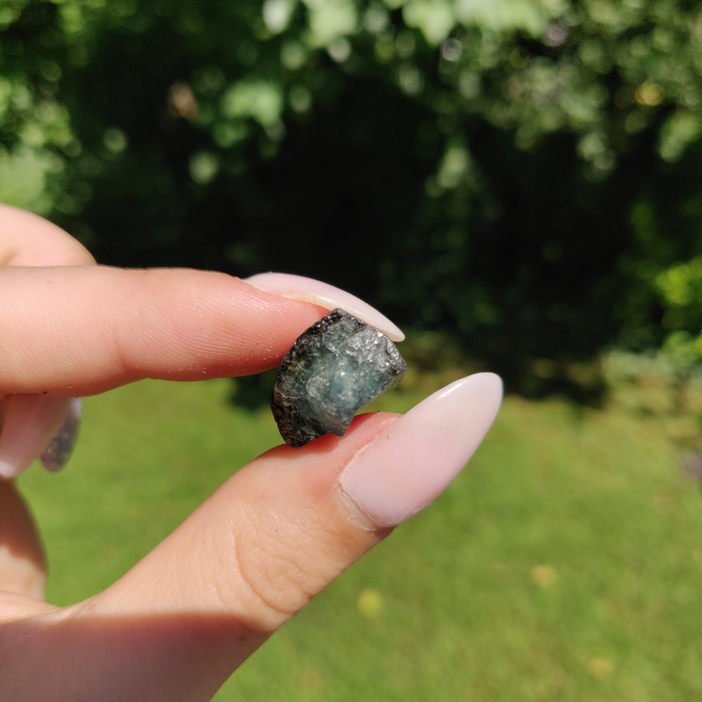 Raw Black & Green Tourmaline  (#J3)