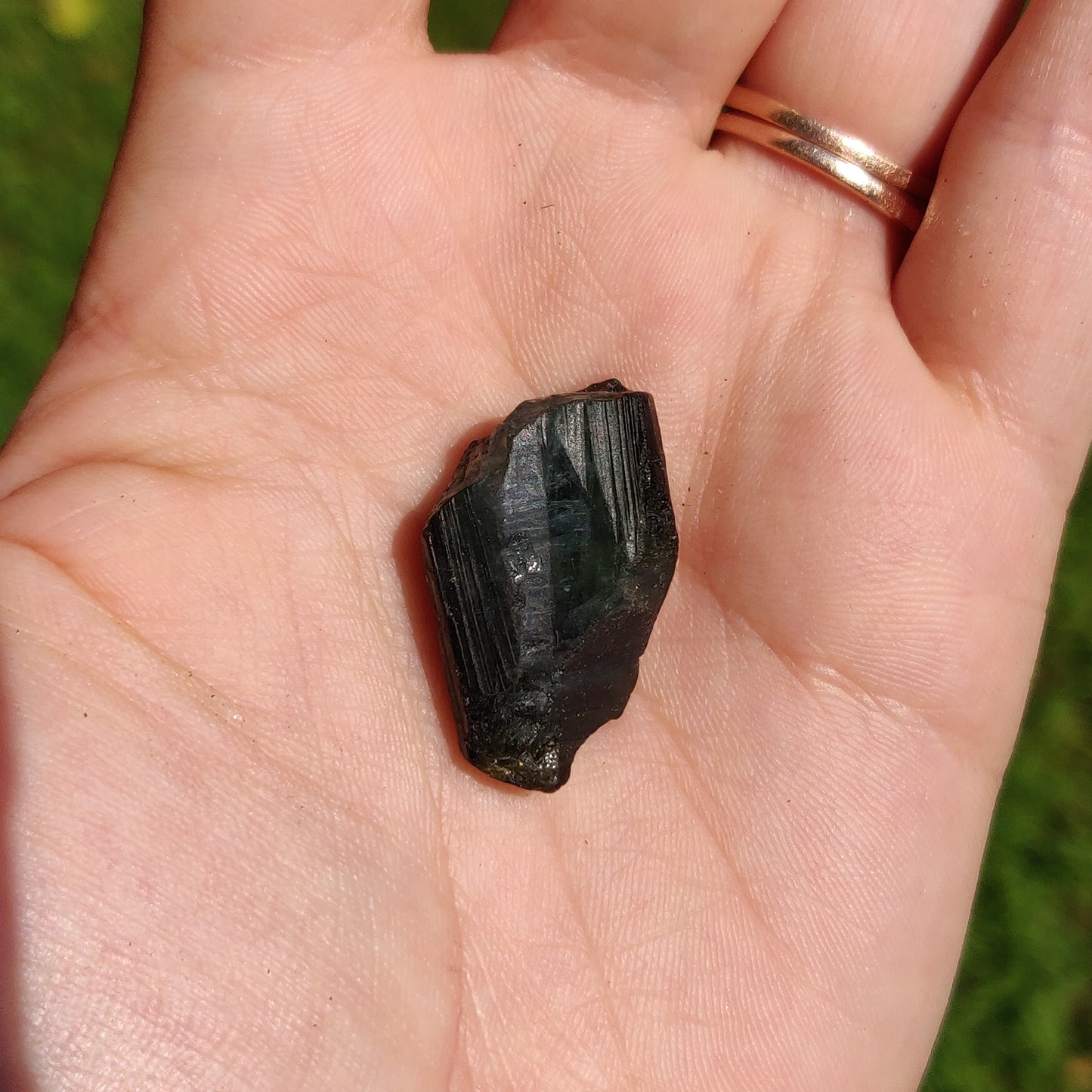 Raw Black & Green Tourmaline  (#J3)