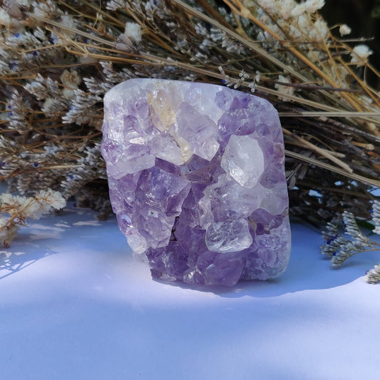 Amethyst Agate Geode (#J6) - Simply Affinity