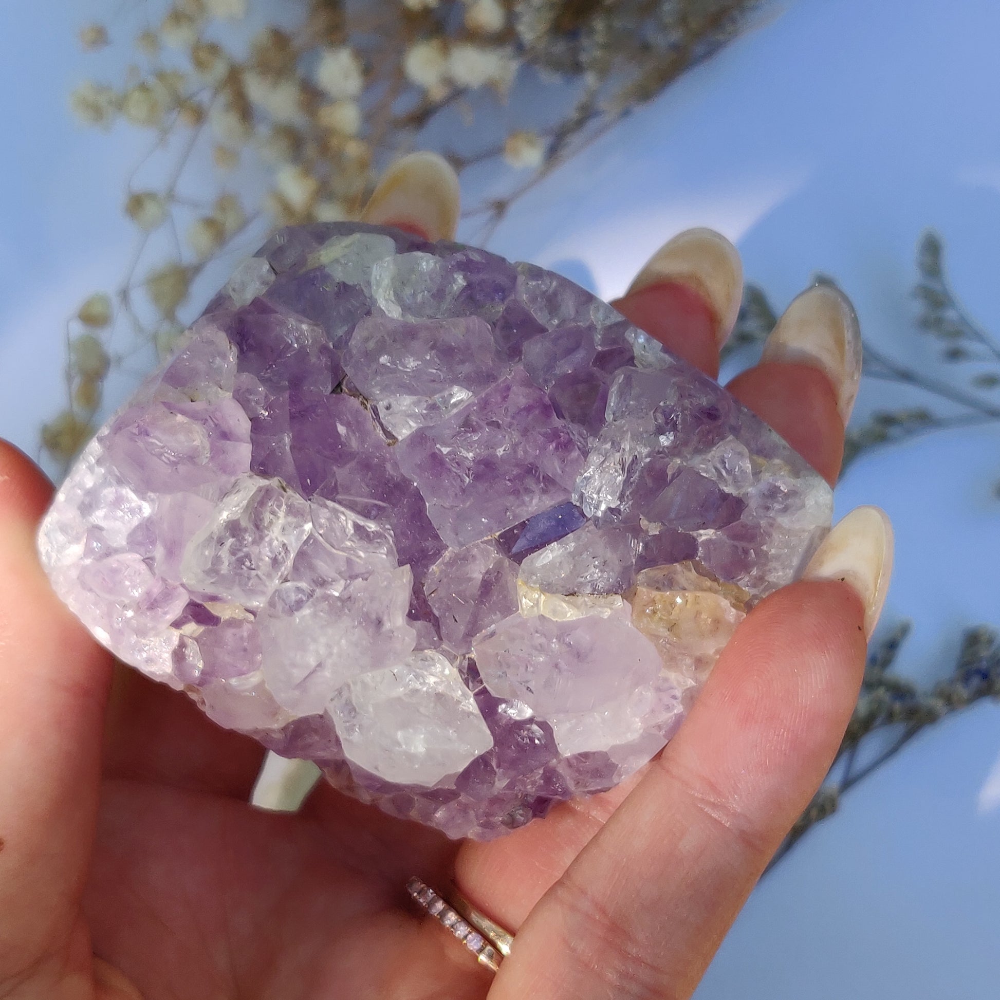 Amethyst Agate Geode (#J6) - Simply Affinity