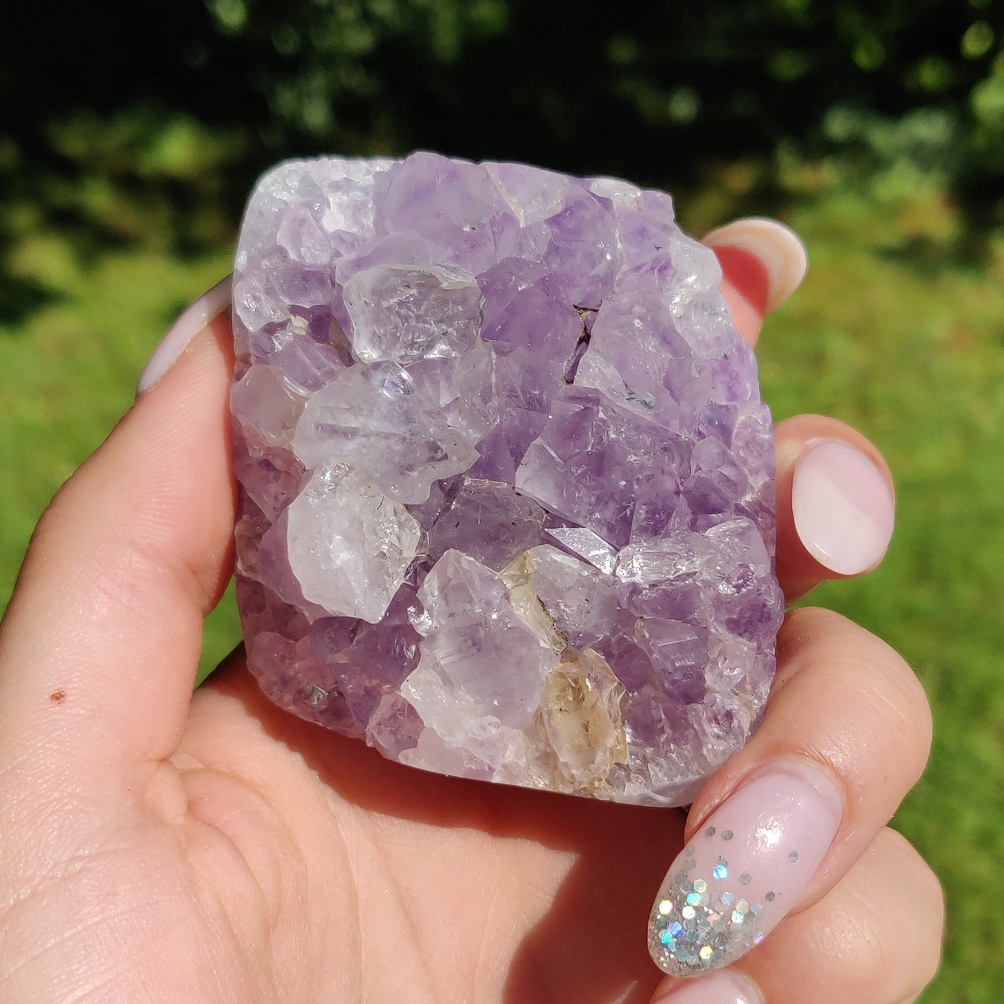 Amethyst Agate Geode (#J6) - Simply Affinity