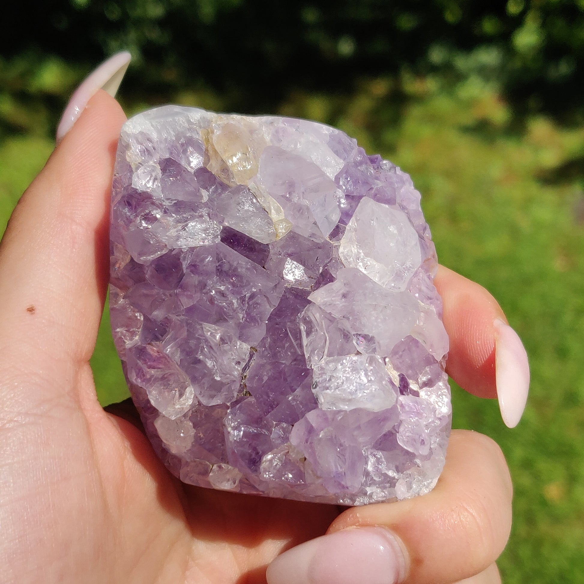 Amethyst Agate Geode (#J6) - Simply Affinity