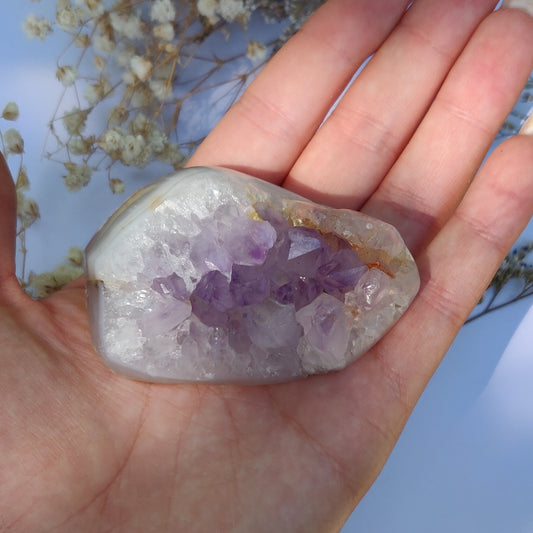 Amethyst Agate Geode (#J5) - Simply Affinity