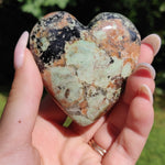 NEW Find from Madagascar!  Calcozite Heart (#J2)